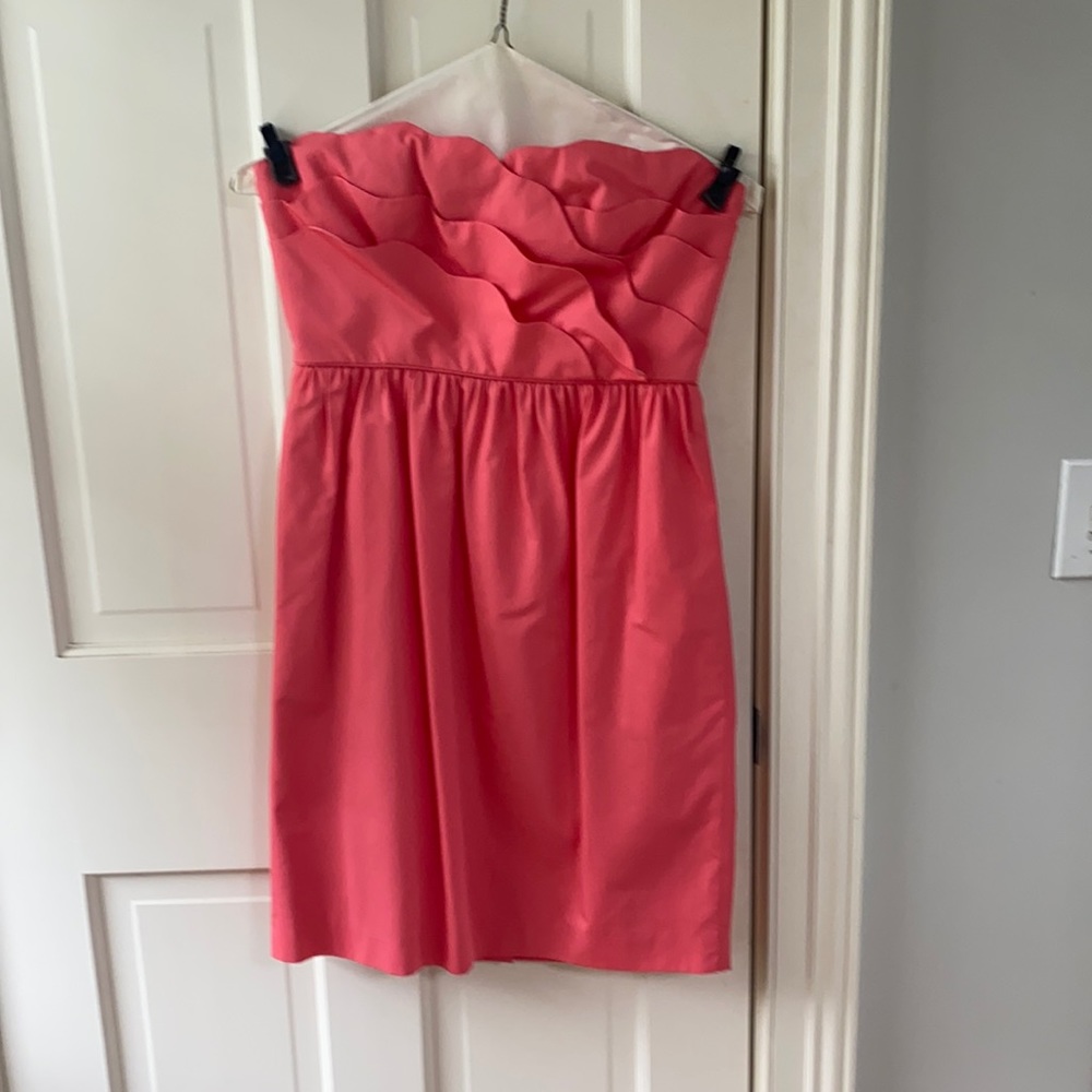 J Crew Collection Scallop Dress